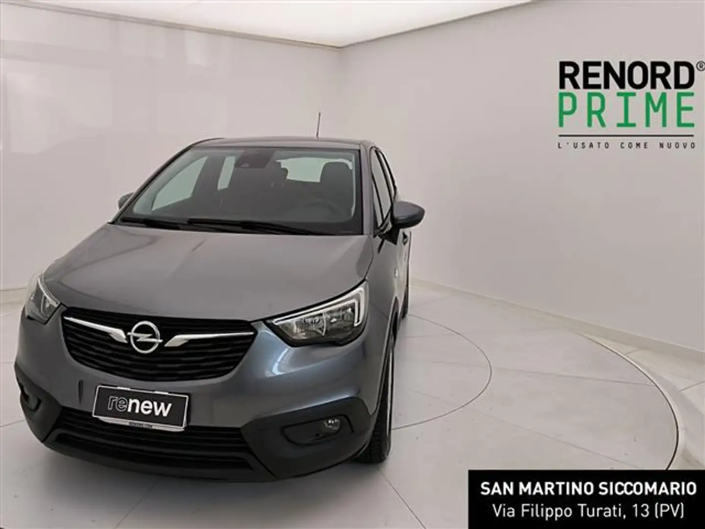 Opel Crossland X 1.2 81cv Advance Grigio - 1