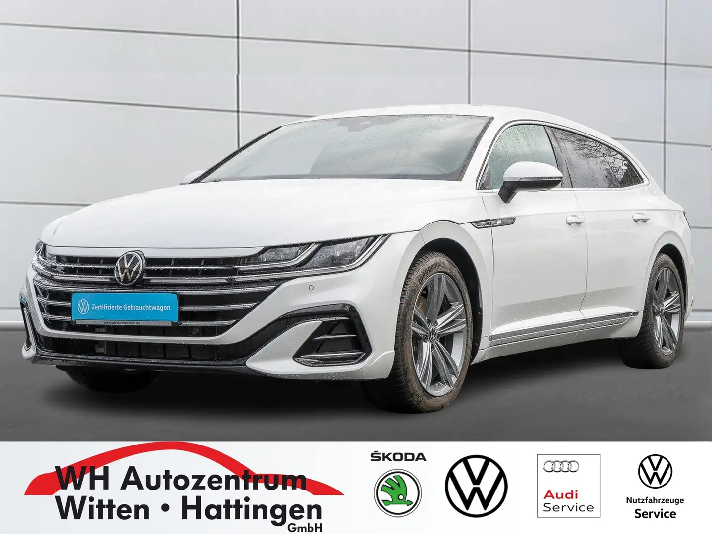 Volkswagen Arteon Shooting Brake 2.0 TSI DSG R-Line NAVI-PRO IQ-L... Blanc - 1