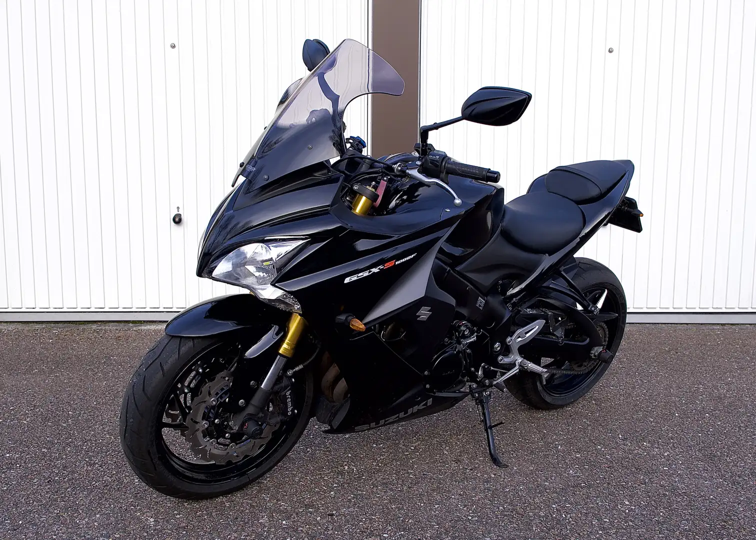 Suzuki GSX-S 1000 GSXS 1000 F Zwart, Yoshimira sport uitlaat, ABS Negro - 2