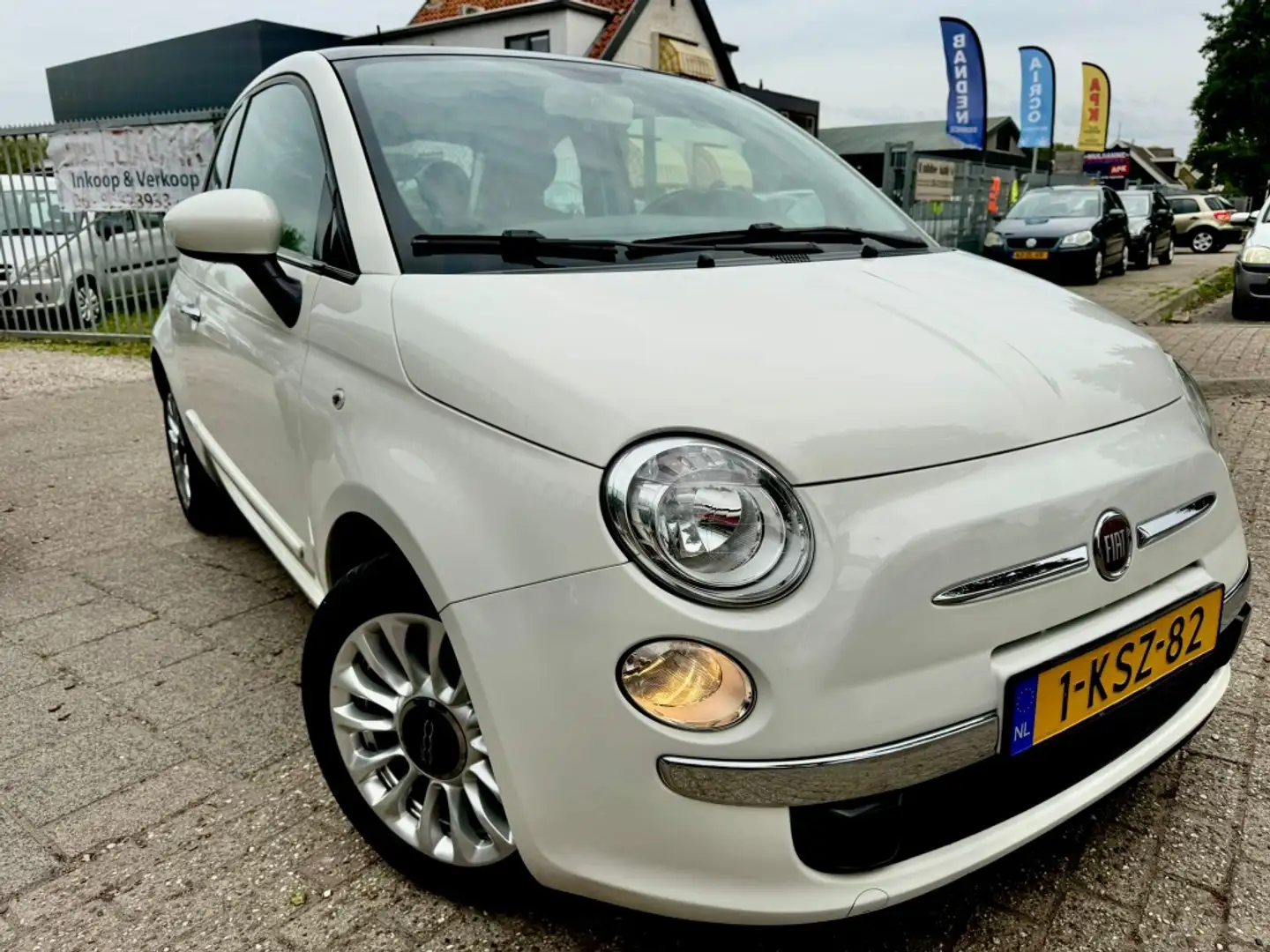 Fiat 500 0.9 TwinAir Lounge Wit - 2