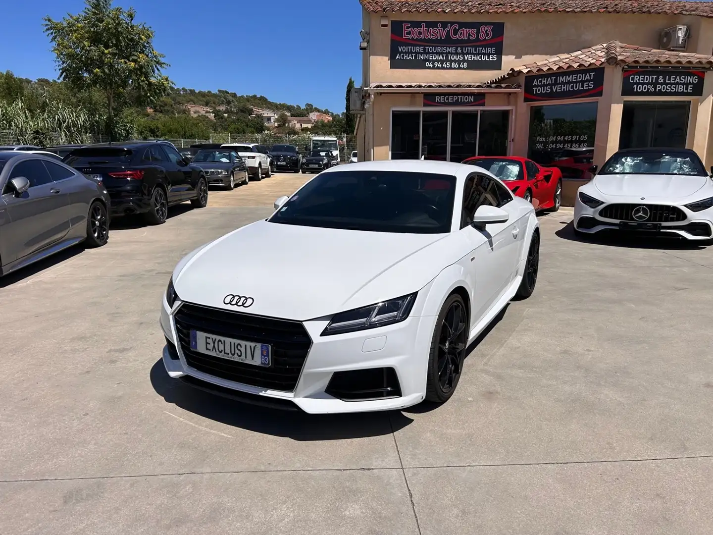 Audi TT 2.0 TFSI 230CH S LINE S TRONIC 6 Blanc - 1