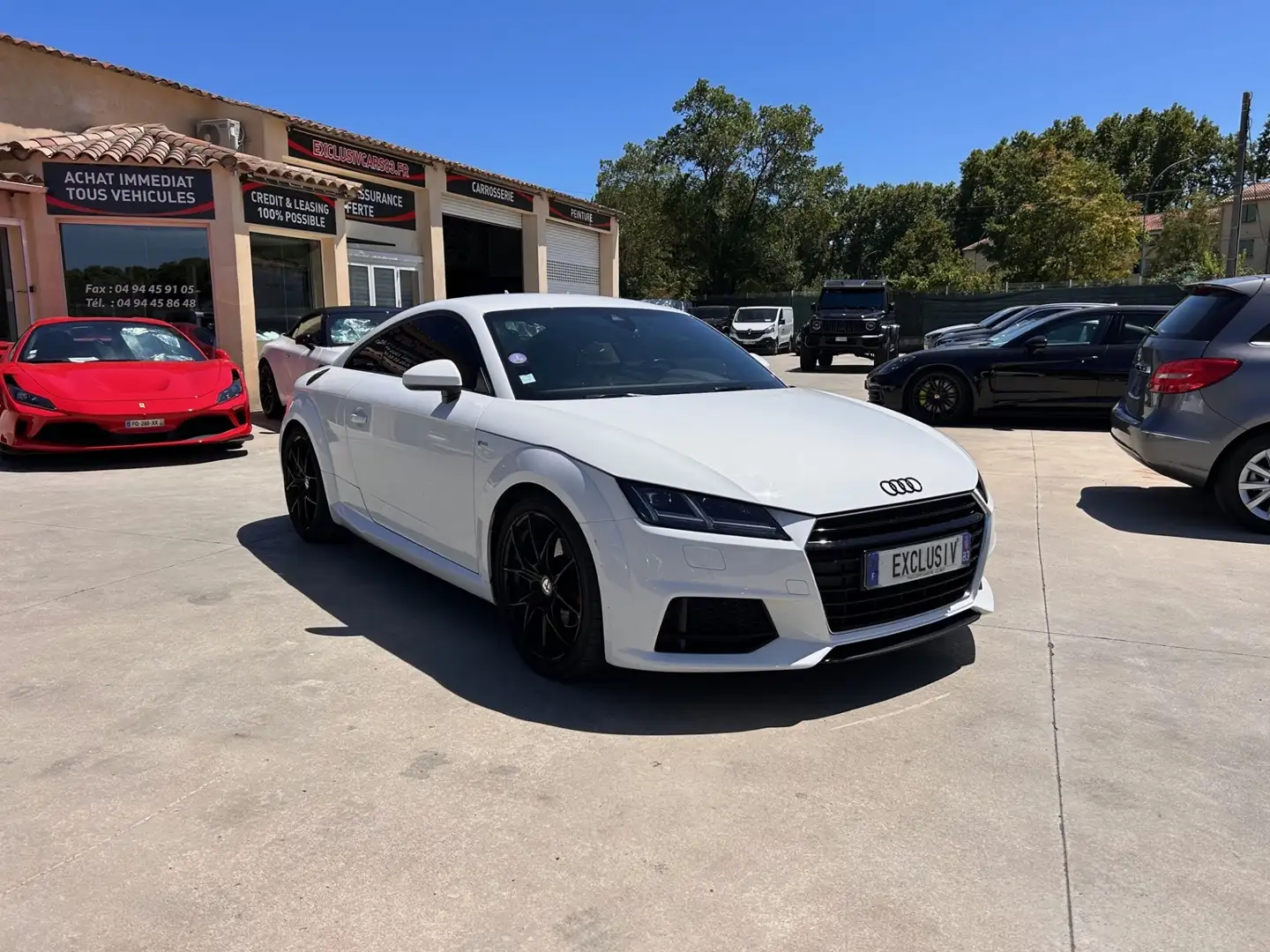 Audi TT 2.0 TFSI 230CH S LINE S TRONIC 6 Blanc - 2