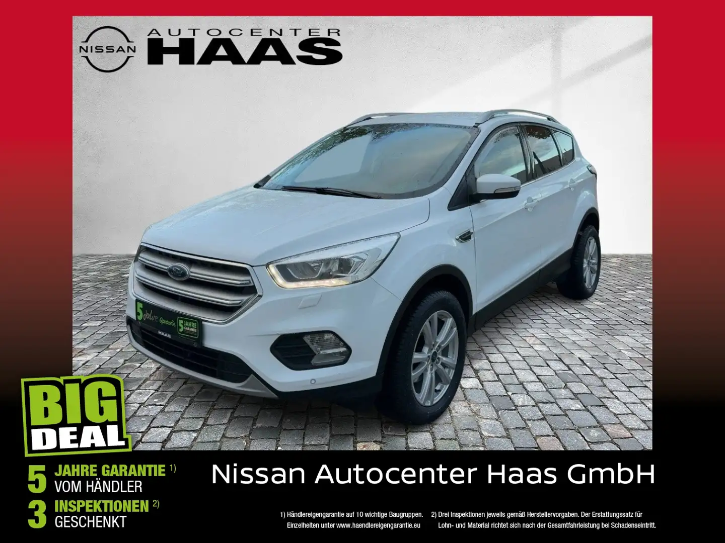 Ford Kuga 1.5 EcoBoost Cool & Connect NAVI*Winterpaket Weiß - 1