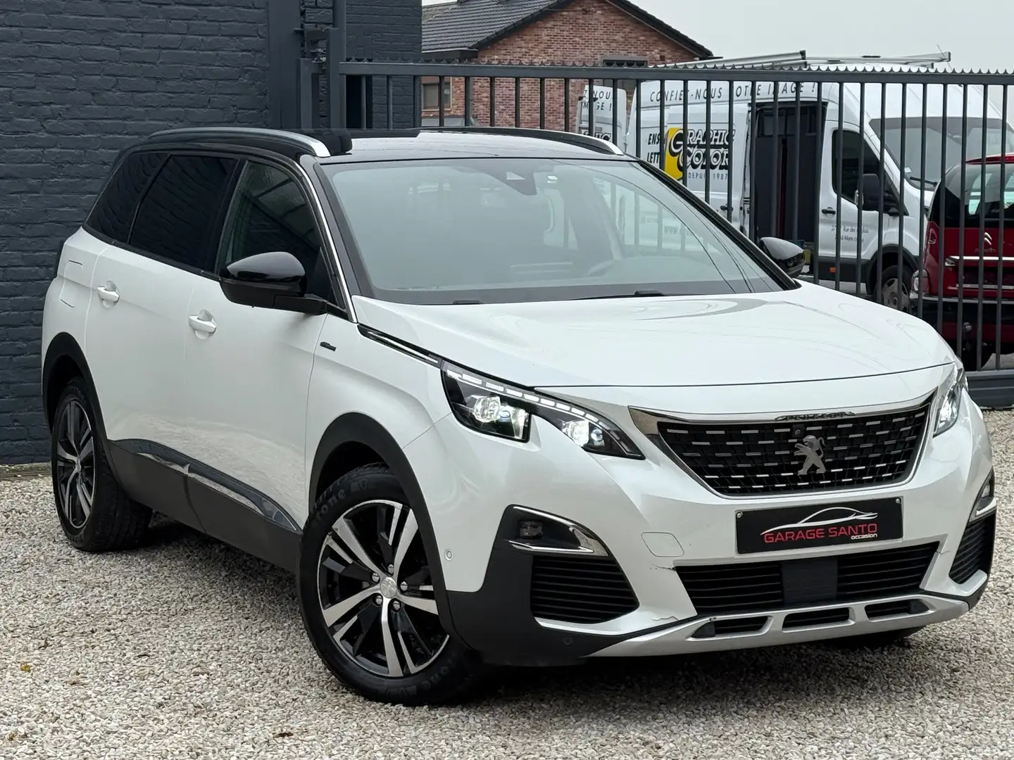 Peugeot 5008 5008 1.5 BlueHDi GT Line 7 Places /// /// /// /// Wit - 2