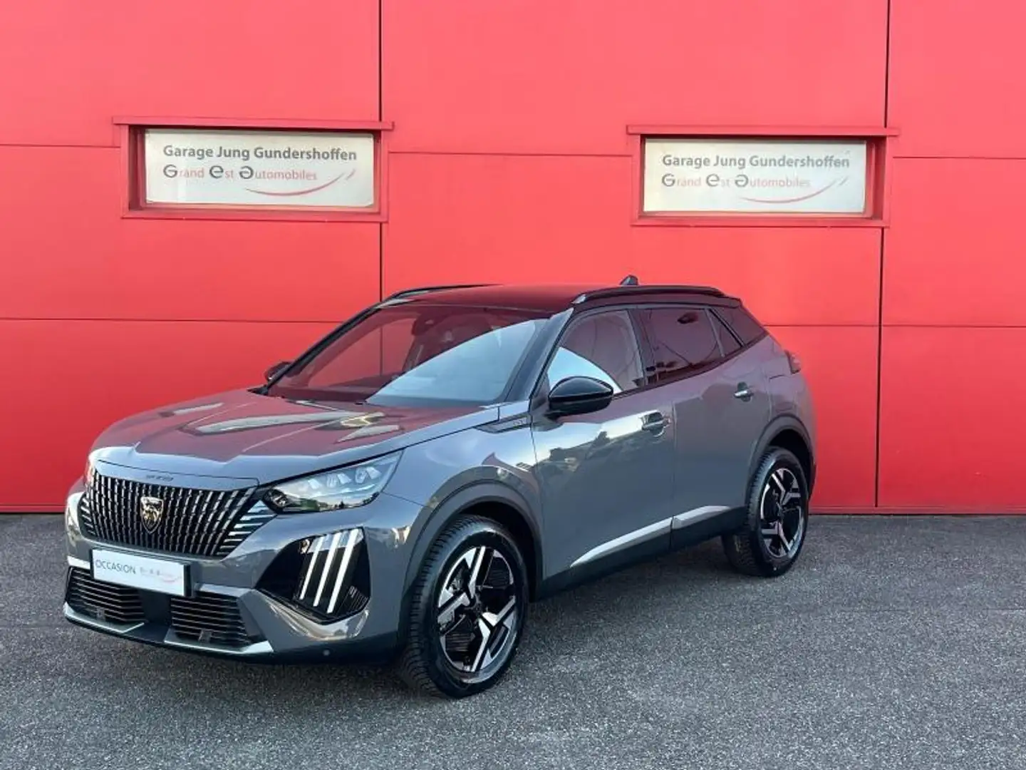 Peugeot 2008 1.2 Hybrid 145ch GT e-DCS6/Eligible LOA Gris - 1