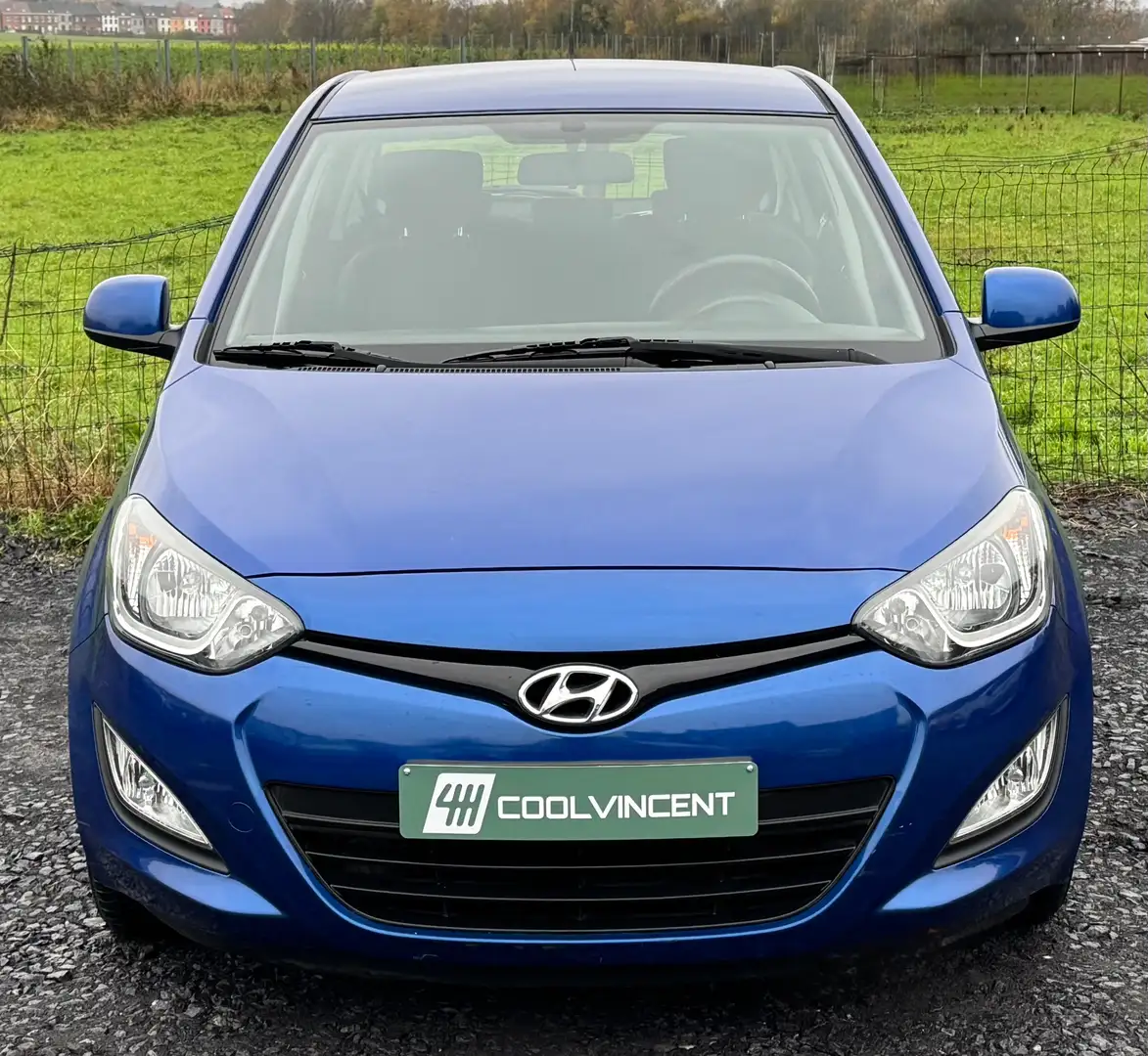 Hyundai i20 1.2i Comfort - Airco - Prêt à immatriculer Blauw - 2