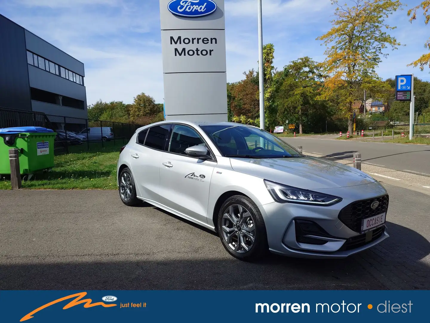 Ford Focus ST-Line X 1.0 EcoBoost mHEV 155PK A7 *24750 Argent - 1