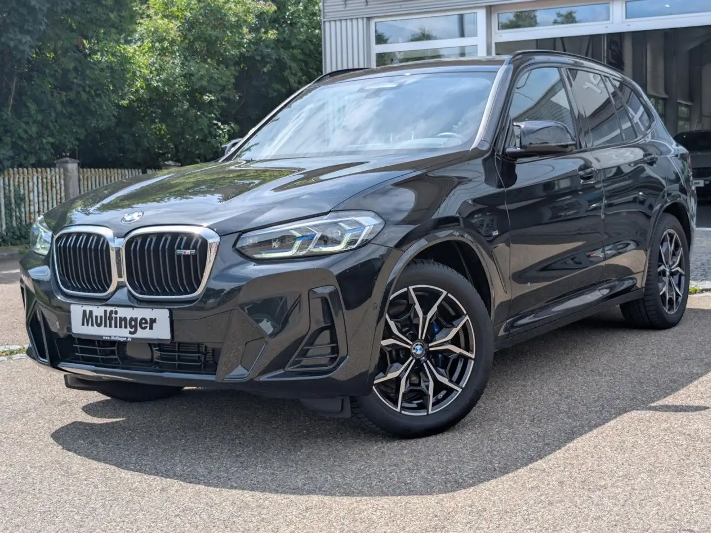 BMW X3 M 40i Laser HUD ACC Standh.Ha/Ka Pano Park+AHK Noir - 2