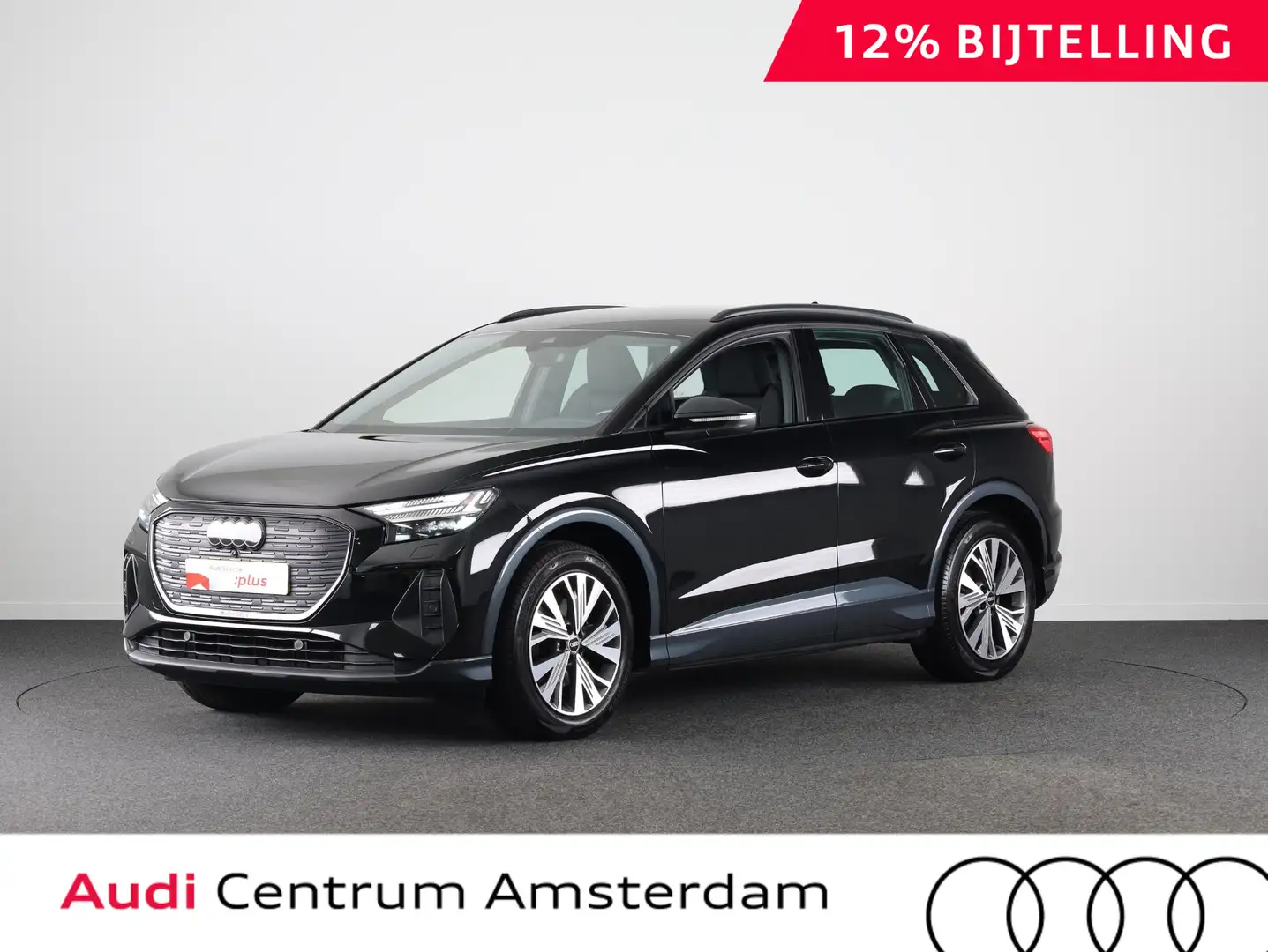 Audi Q4 e-tron 35 Launch edition Advanced 55 kWh 170pk | Navigati Zwart - 1