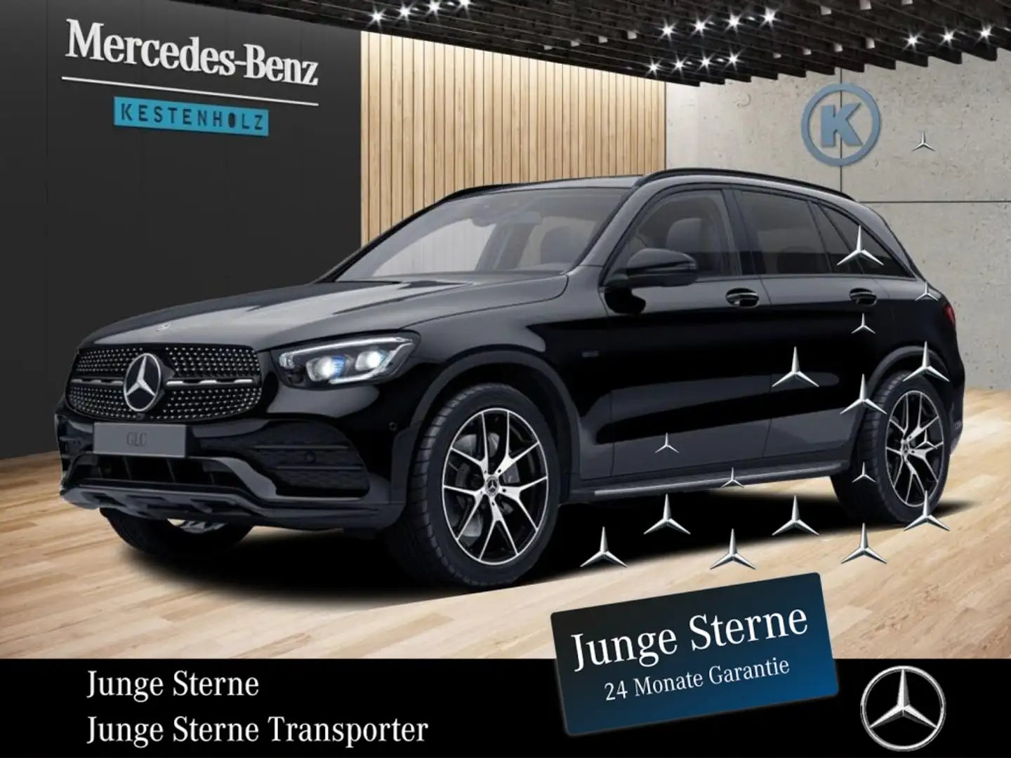 Mercedes-Benz GLC 300 e 4MATIC *AMG*NIGHT*MEMO*AHK*PANO*360°* Nero - 1
