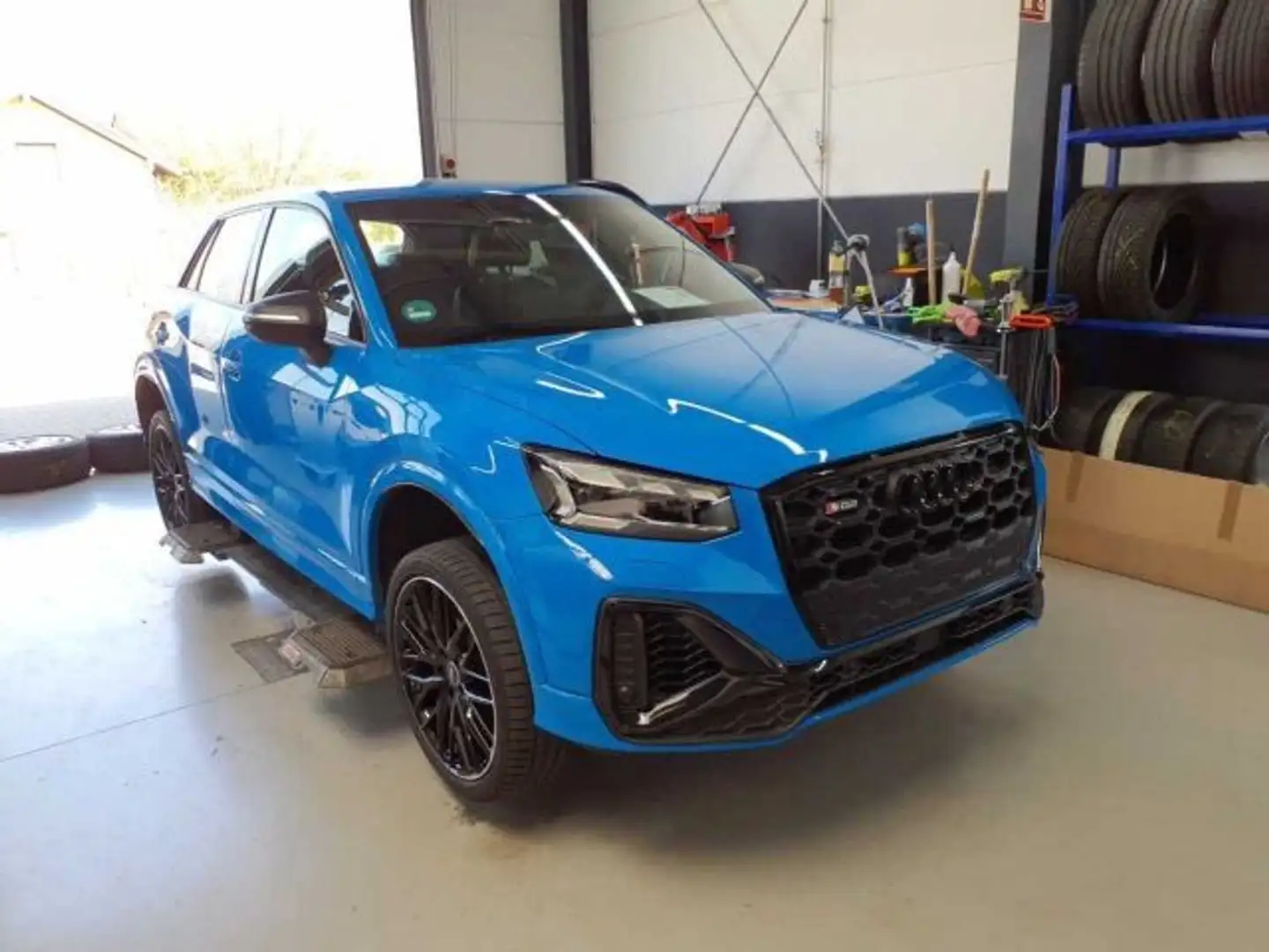 Audi SQ2 TFSI 221(300) kW(PS) S tronic Kék - 2