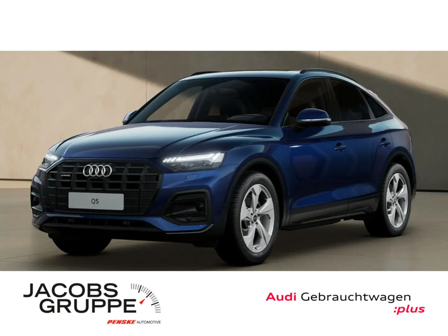 Audi Q5 Sportback 45 TFSI quattro advanced Pano*Matrix*Top Blau - 1