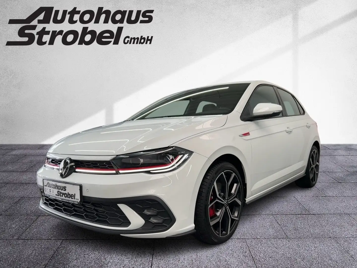 Volkswagen Polo GTI 2.0TSI *5J.Gar*IQ.Drive*Navi*SR+WR*Klim Weiß - 2