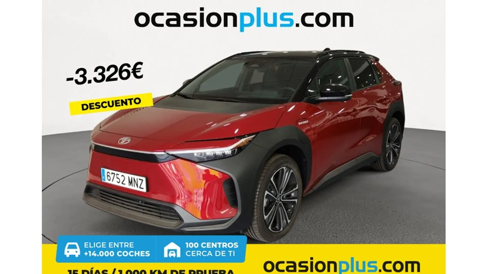 Toyota bZ4X 200E 4X2 Style Plus Rouge - 1