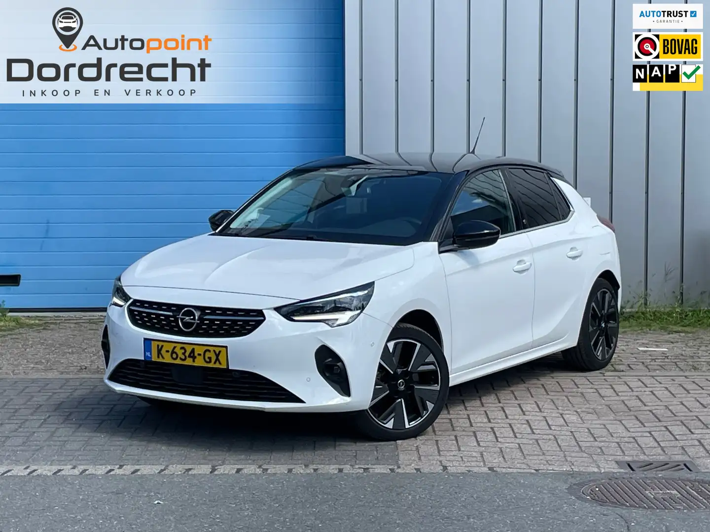 Opel Corsa-e Elegance 50 kWh 360 Camera Leer STOELVRW Bílá - 1