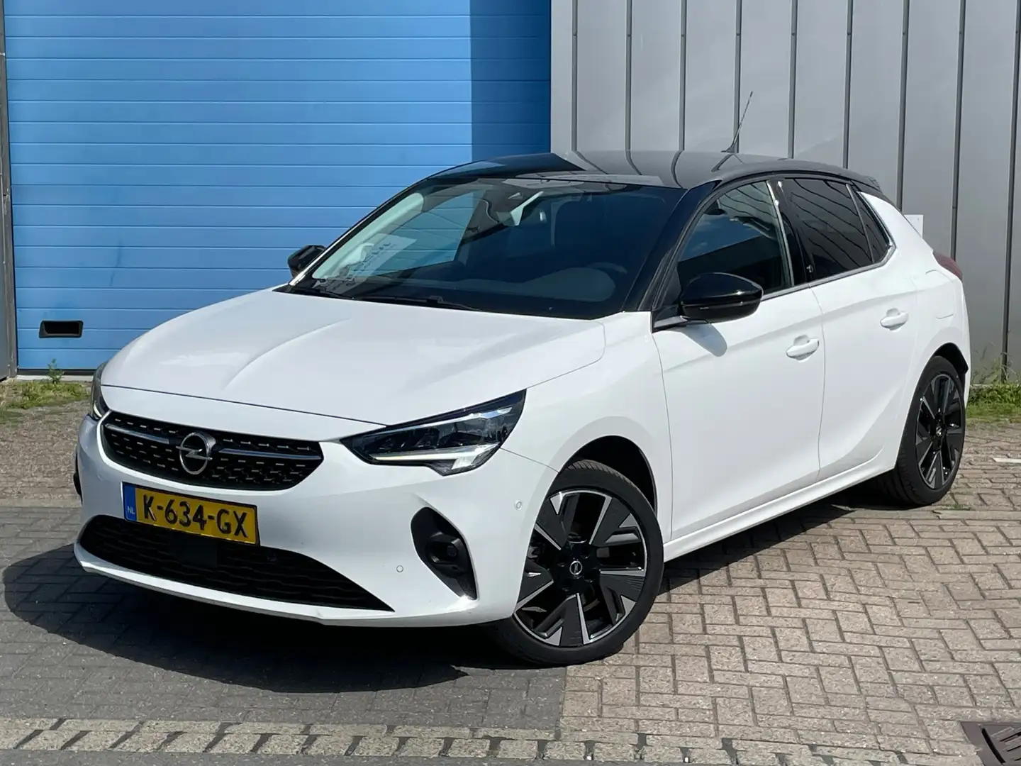 Opel Corsa-e Elegance 50 kWh 360 Camera Leer STOELVRW Bílá - 2