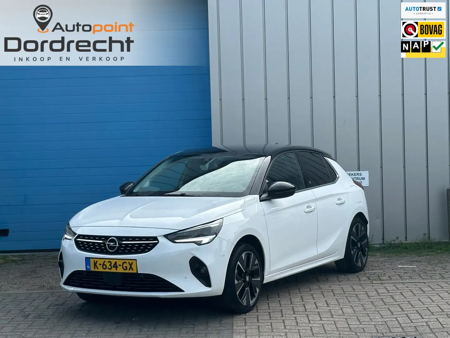 Opel Corsa-e Elegance 50 kWh 360 Camera Leer STOELVRW Wit - 1