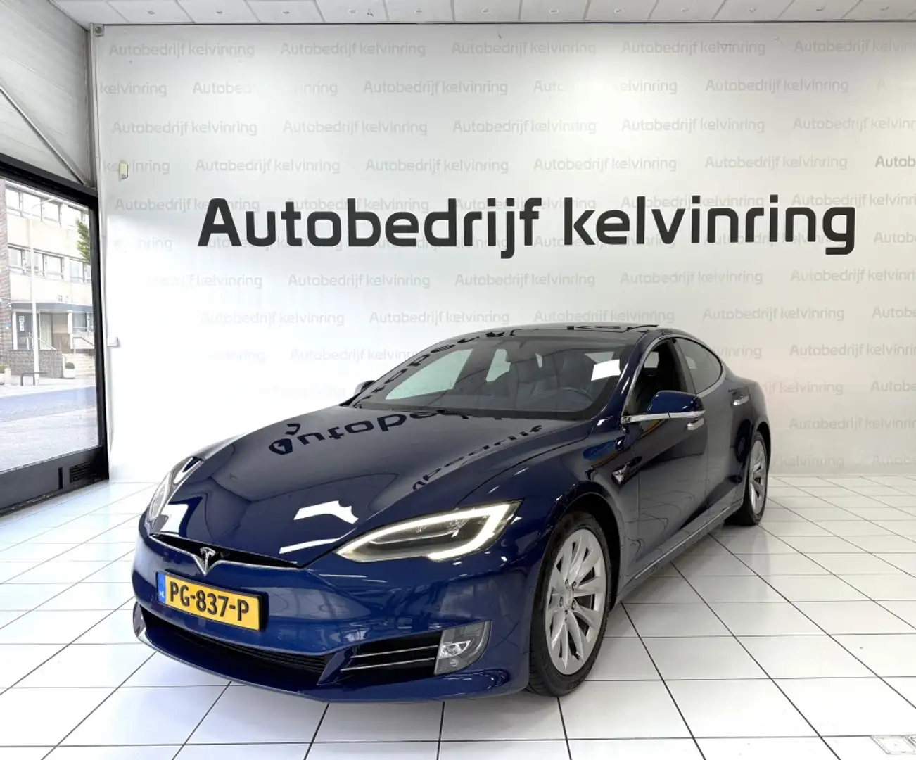 Tesla Model S motors 75 Base Bleu - 2