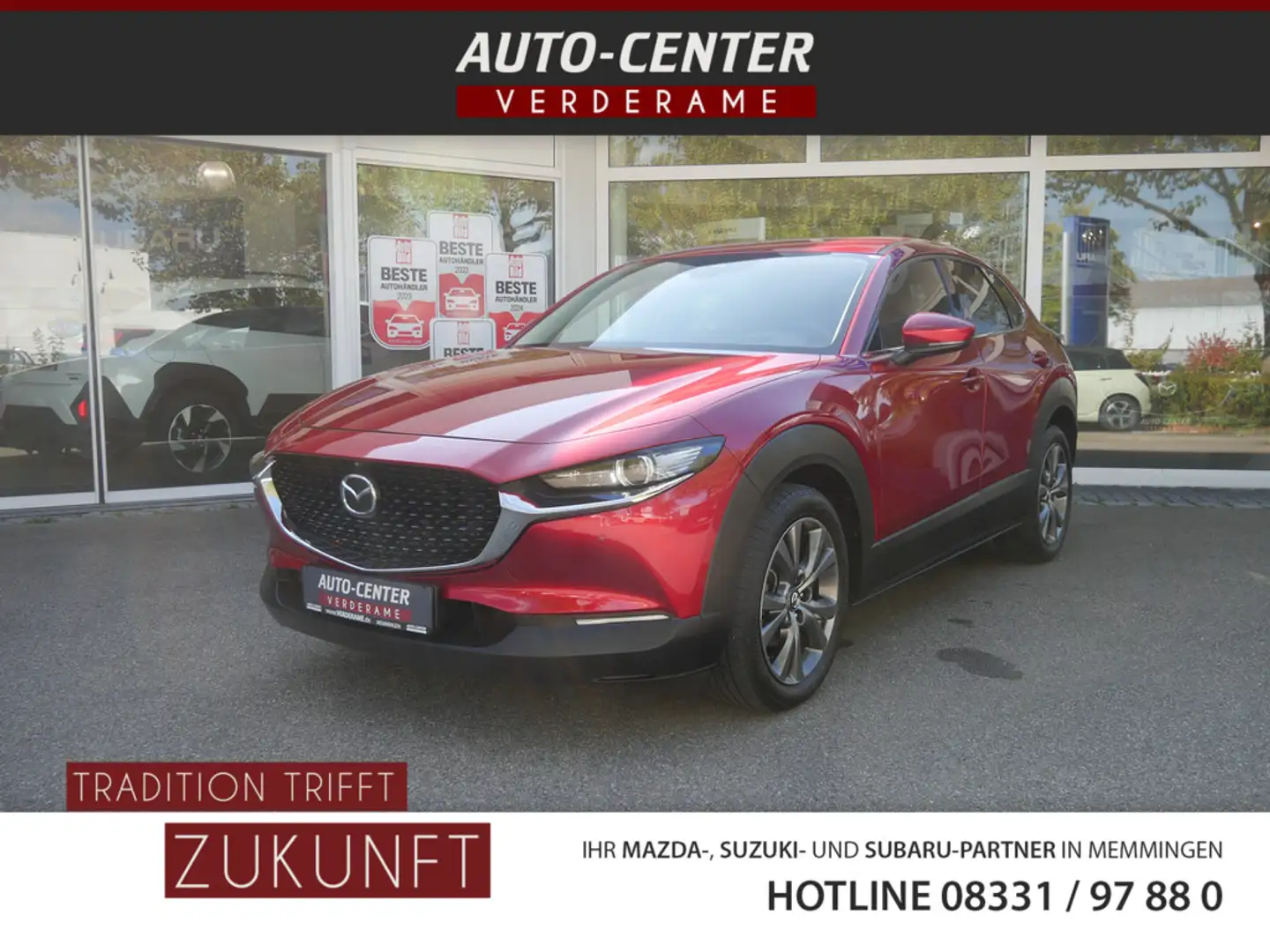 Mazda CX-30 SKYACTIV-X 2.0 M Hybrid Selection 360° Rouge - 1