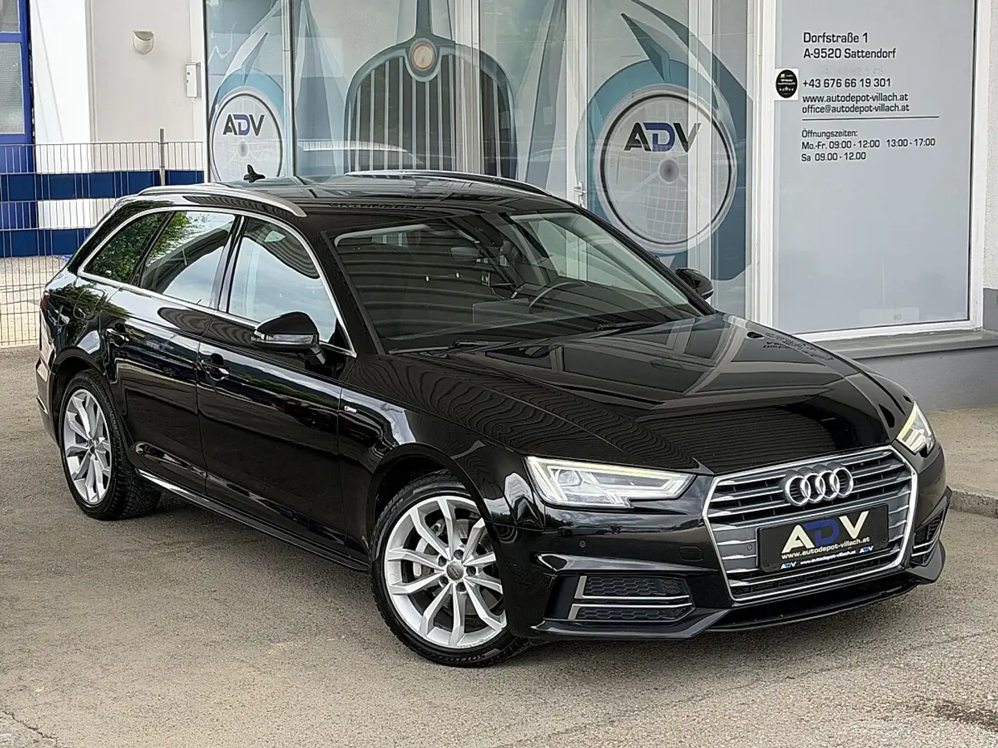 Audi A4 Avant S-Line 2,0 TDI S-tronic Schwarz - 2
