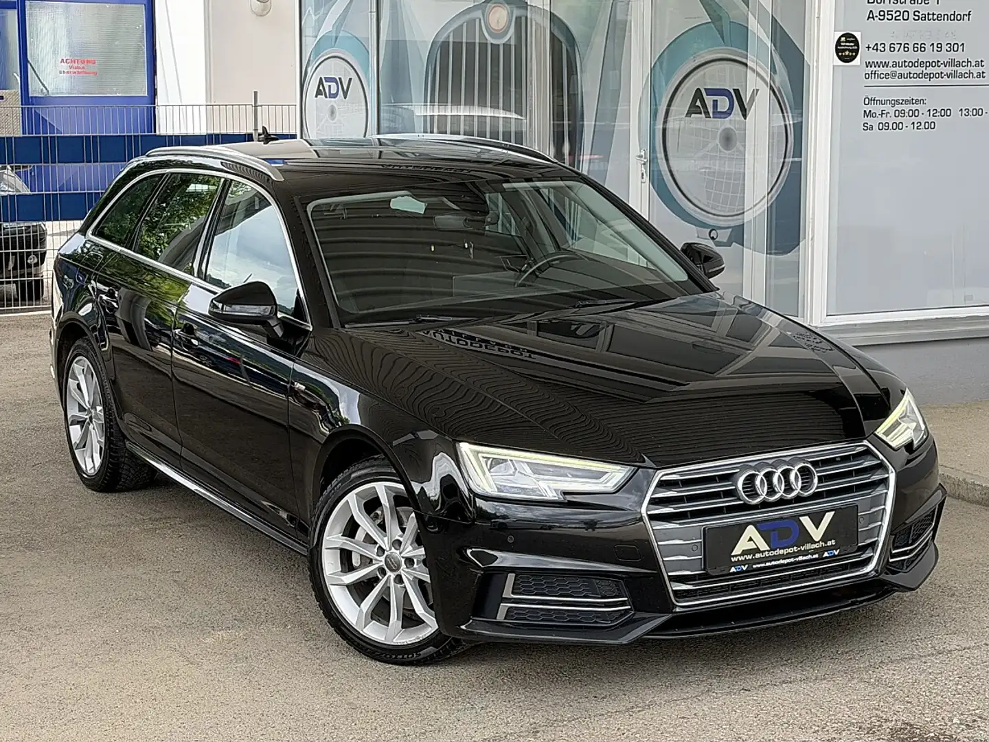 Audi A4 Avant S-Line 2,0 TDI S-tronic Schwarz - 1