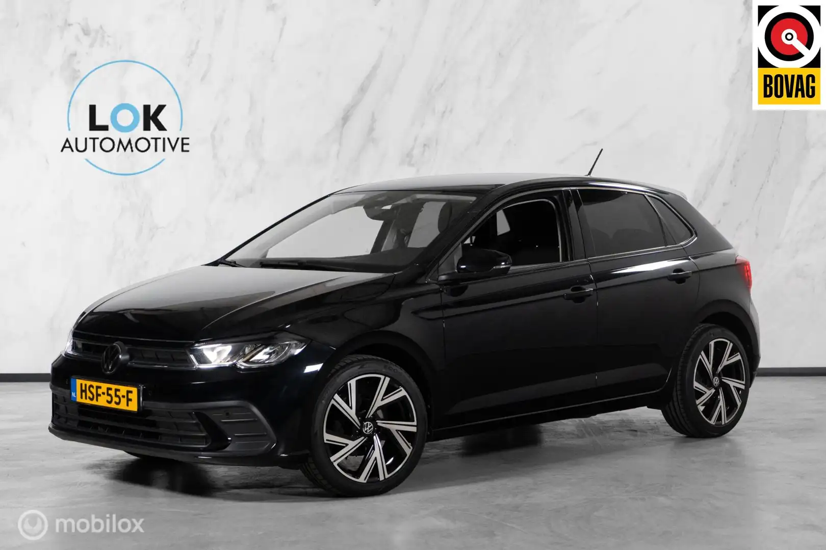 Volkswagen Polo 1.0 TSI KEYLESS|CAMERA|DSG|CARPLAY|2SLEUTELS Zwart - 1