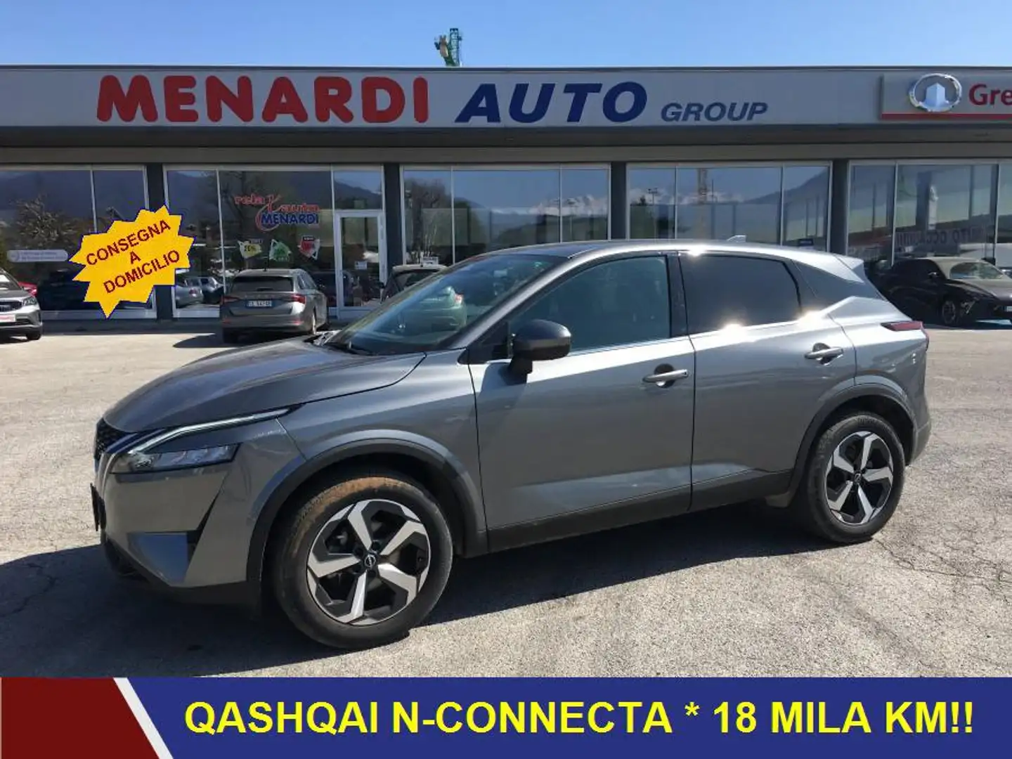 Nissan Qashqai MHEV 140cv N-Connecta AZIENDALE PARI AL NUOVO Grigio - 1