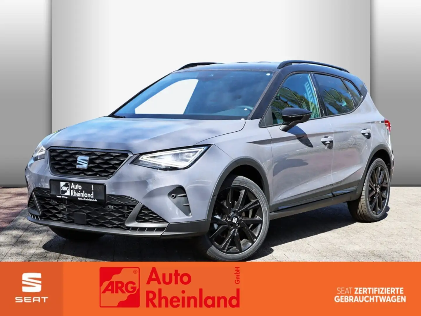 SEAT Arona FR Black Edition 1.0 TSI DSG VOLL-LED/ACC/NAVI/RÜC Grau - 1