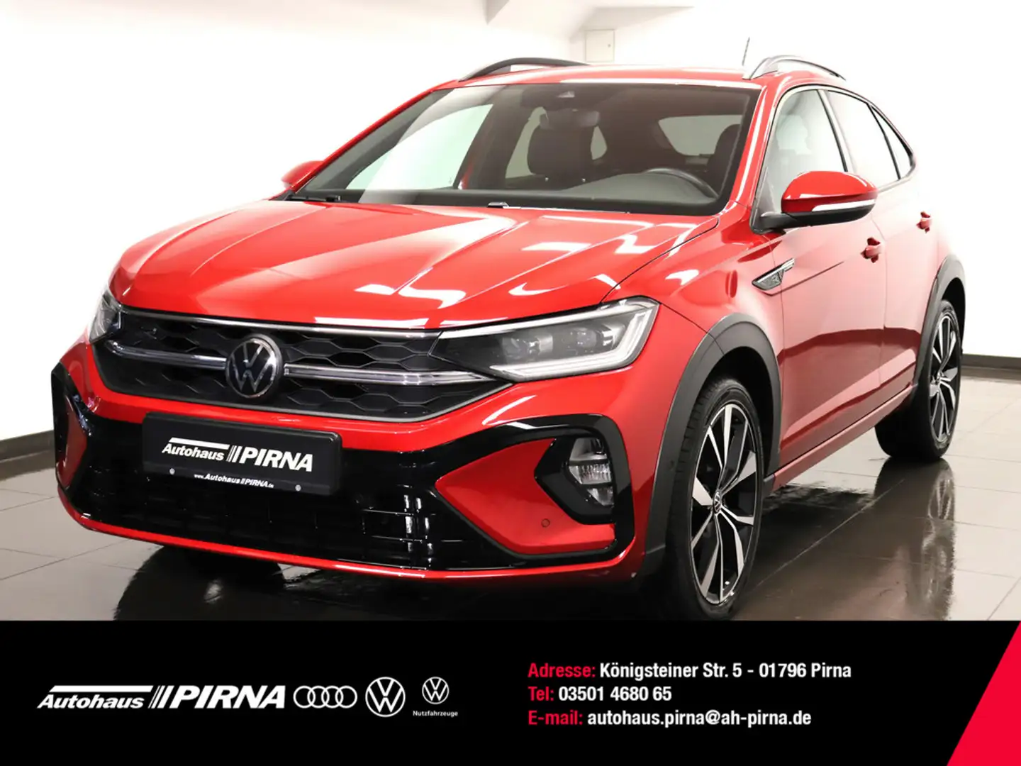 Volkswagen Taigo 1.5 TSI R-Line Matrix NAVI Rojo - 1