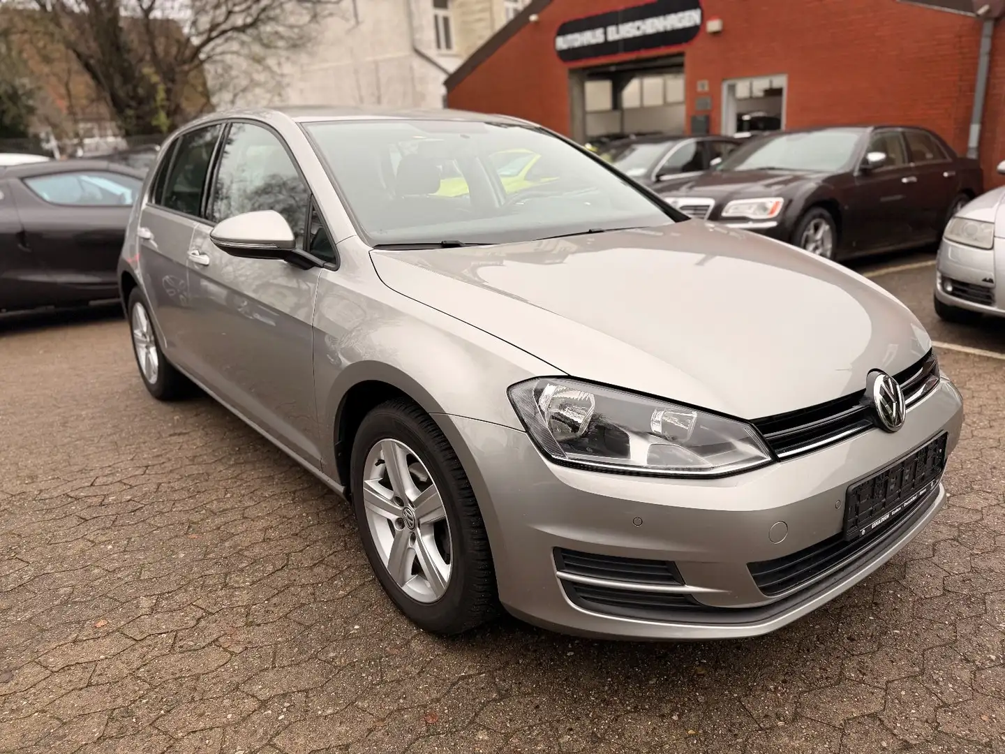 Volkswagen Golf VII Lim. 1.2 BMT Comfortline'LED'PTS'1.Hand Argent - 1