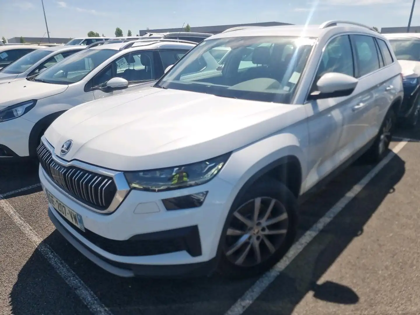 Skoda Kodiaq Kodiaq 2.0 TDI Evo 150 SCR DSG7 7pl Style Blanc - 1