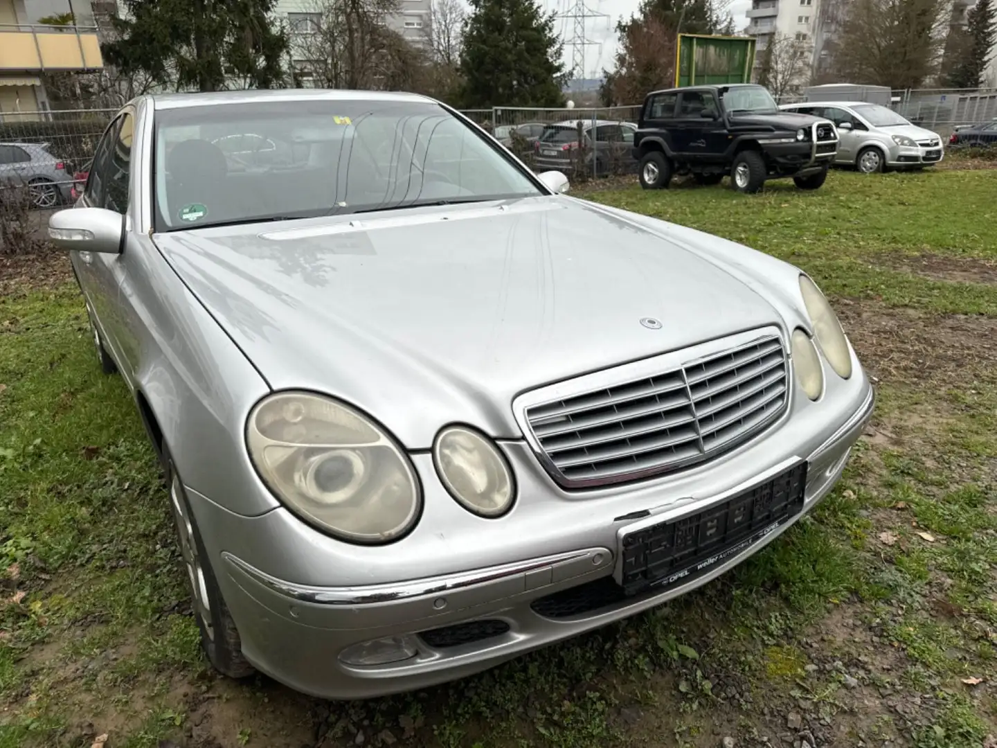 Mercedes-Benz E 320 -Elegance-Autom.-Leder-SHD Argintiu - 2