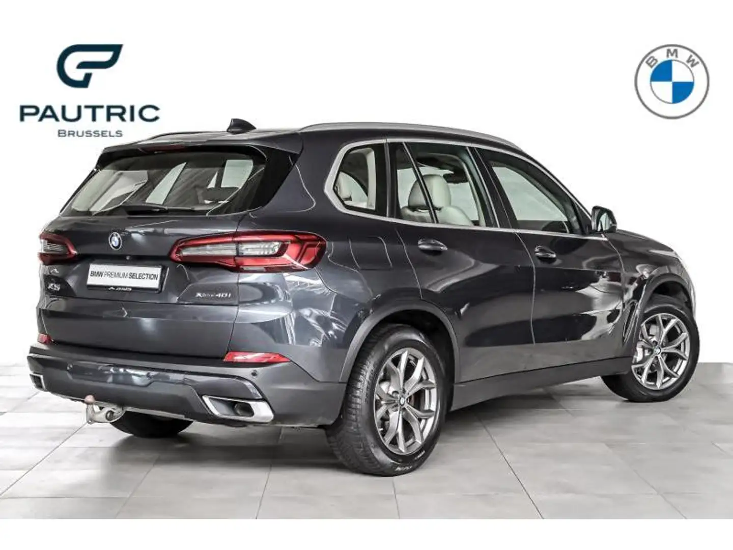 BMW X5 40i xdrive-2 ans/jaar garantie Gris - 2
