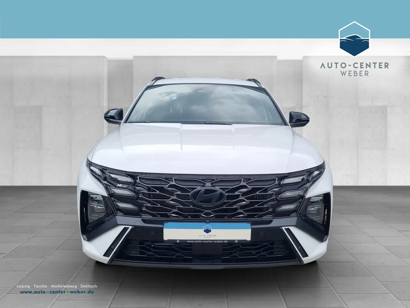 Hyundai TUCSON FL 1.6 T-GDi Plug-in-Hybrid N Line AT 4WD Weiß - 2