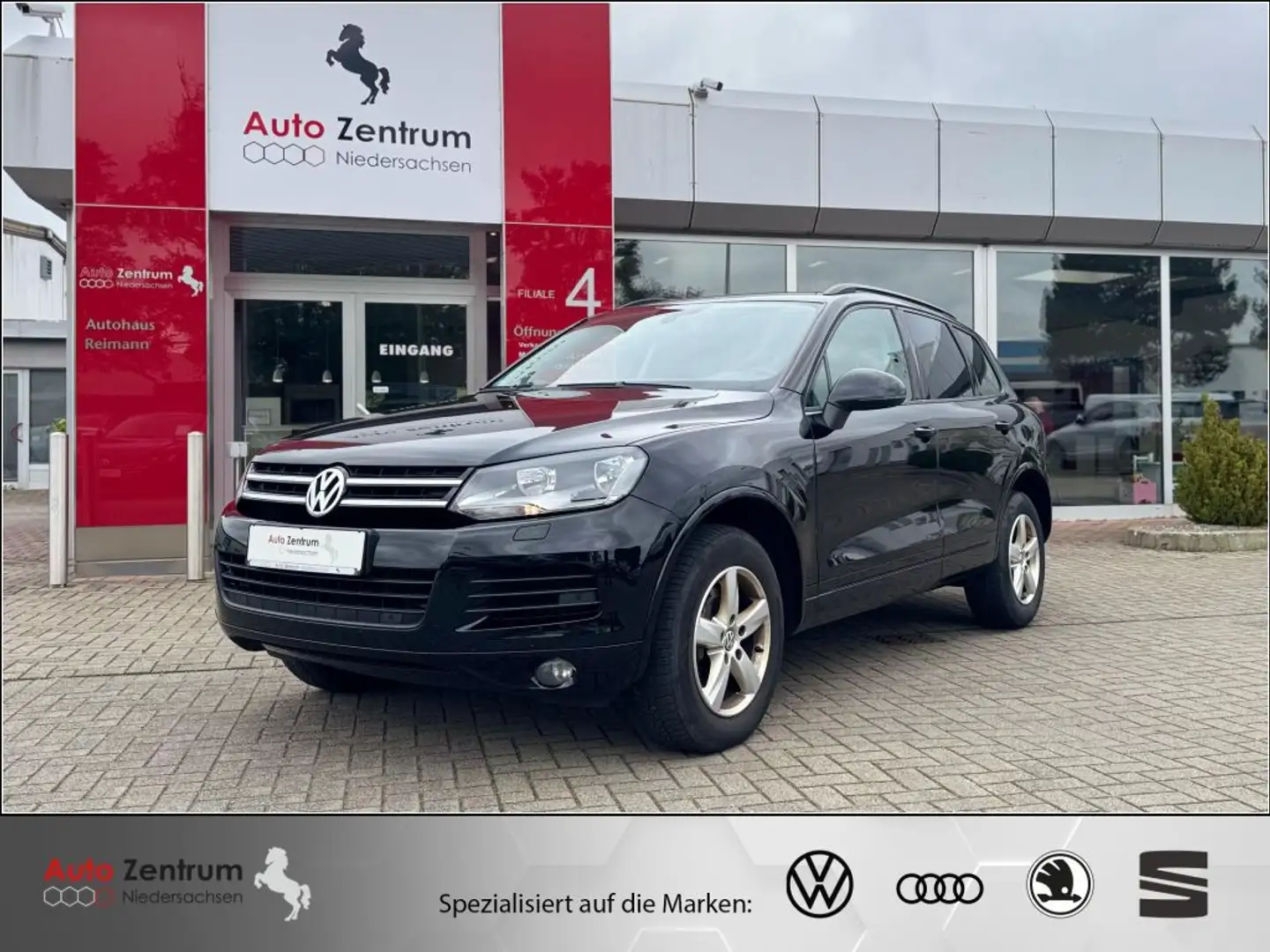 Volkswagen Touareg 3.0 V6 TDI Blue 4M Automatik AHK*NAVI*LEDER Schwarz - 1