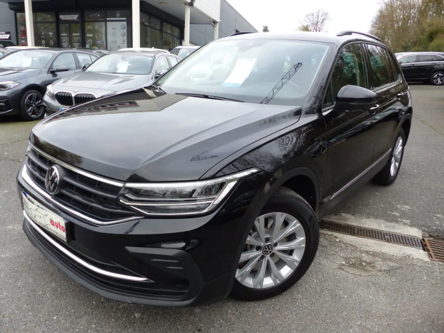 Volkswagen Tiguan 1.4 EHYBRID 245CH LIFE BUSINESS DSG6 Schwarz - 1