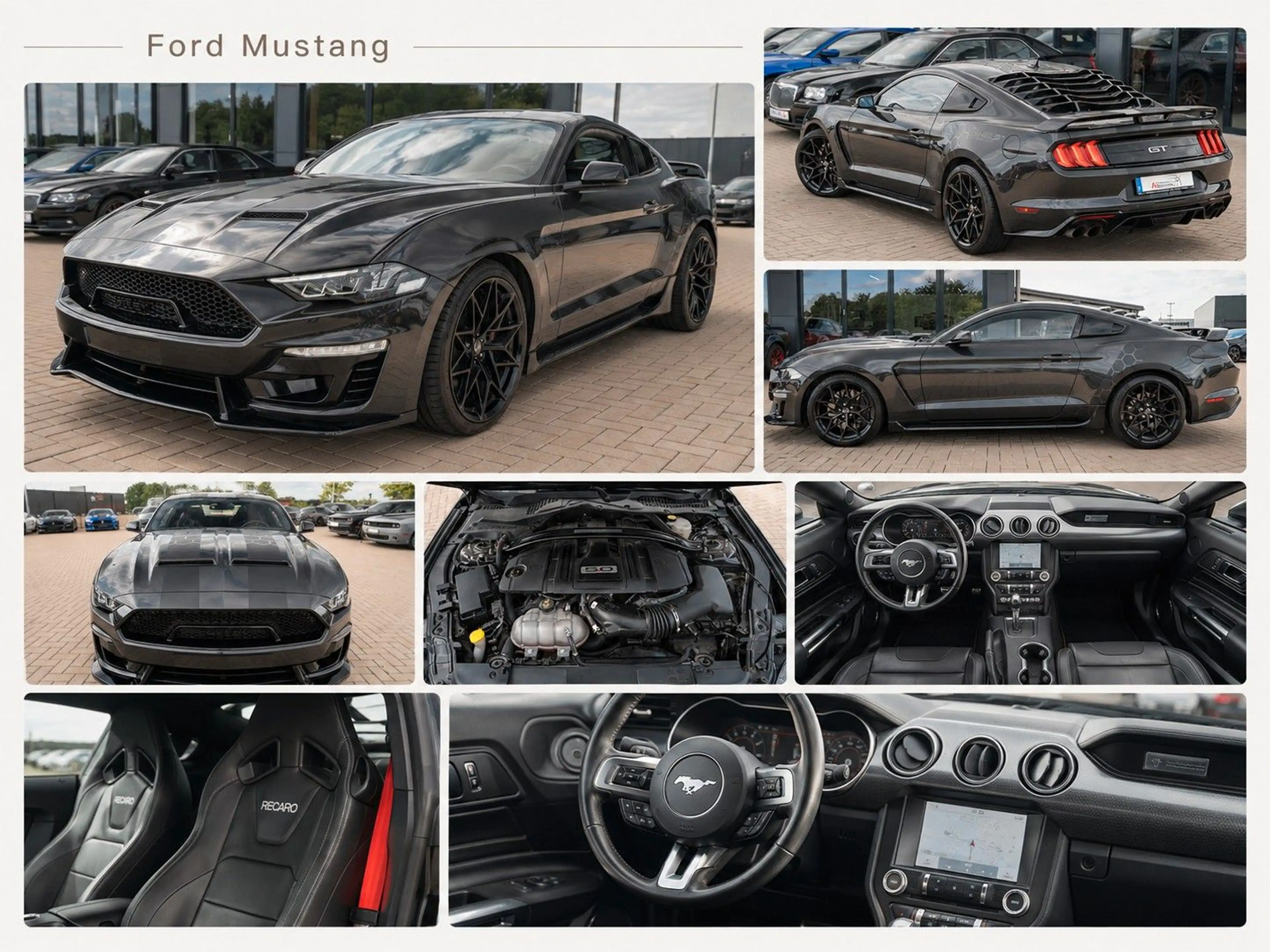 Ford Mustang GT 5.0 V8 | RECARO | Automatik | Shelby- — photo 8