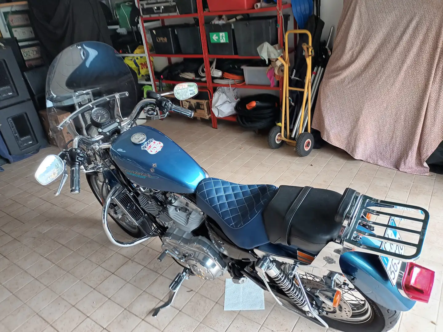 Harley-Davidson Sportster XL 883 Blu/Azzurro - 2
