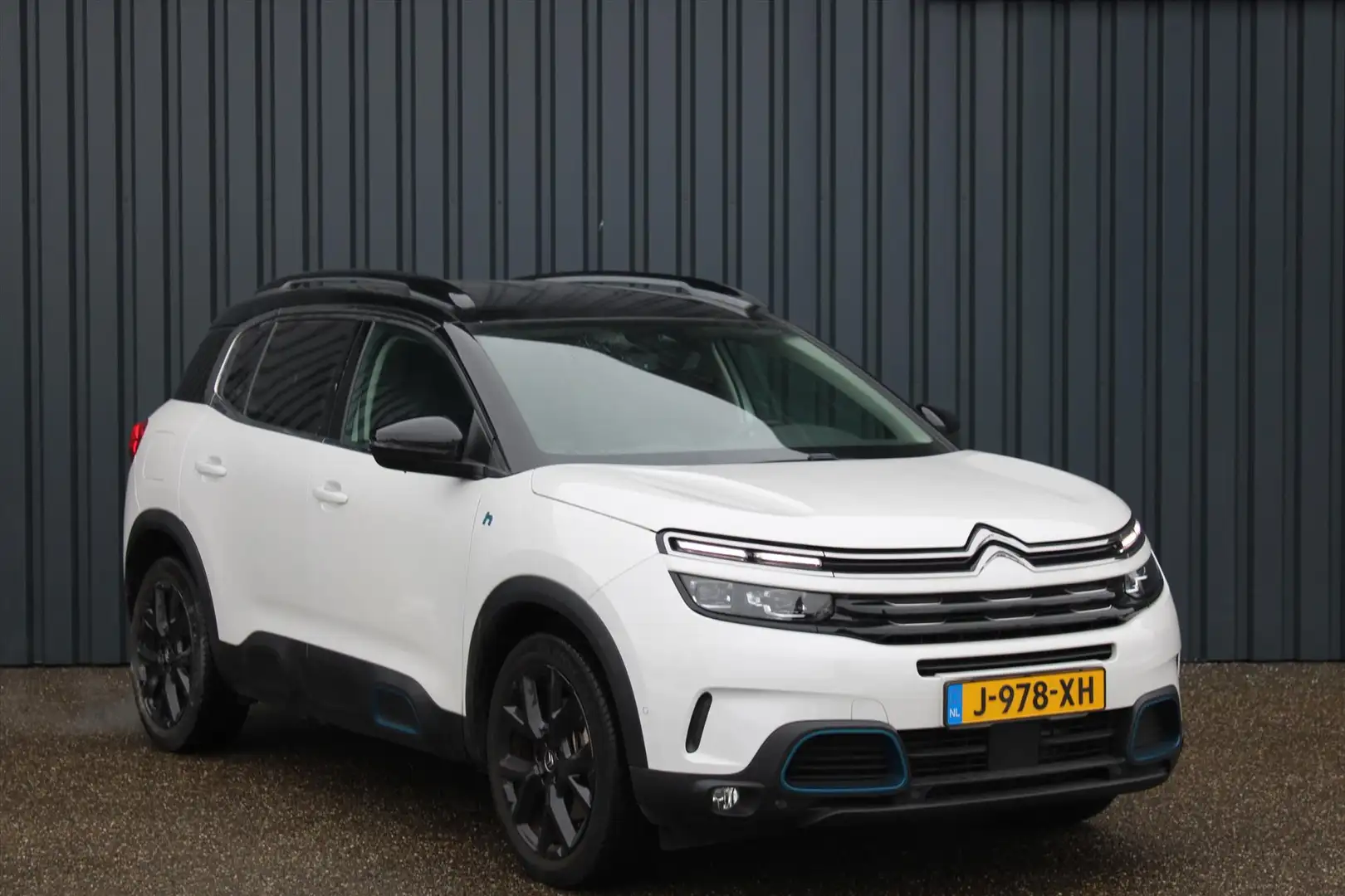 Citroen C5 Aircross 1.6 Hybrid 225pk EAT8 Shine|Achteruitkijk camera|N Blanc - 2