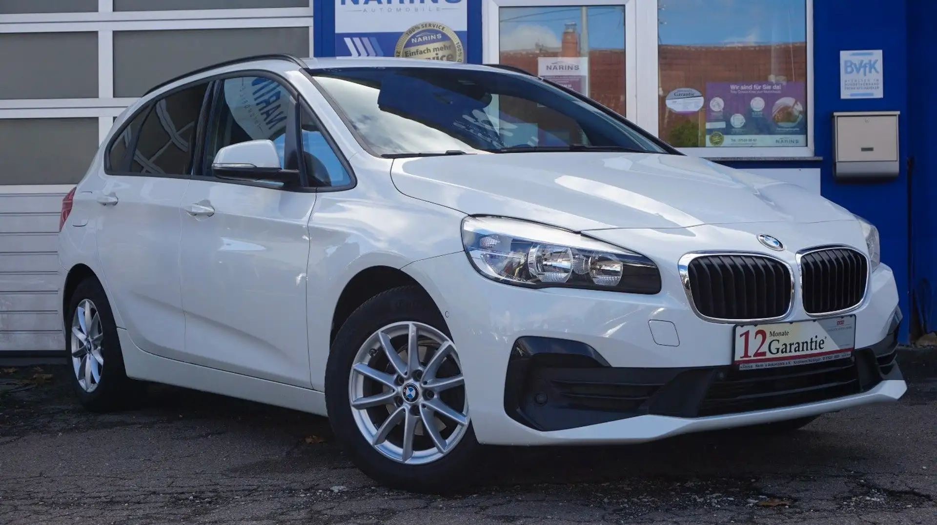 BMW 216 Advantage Klima AHK Kamera Weiß - 2