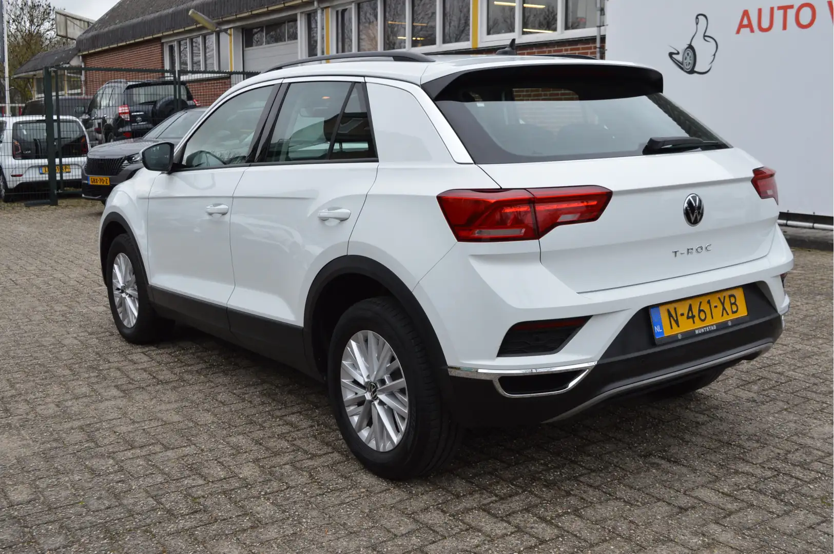 Volkswagen T-Roc 1.5 TSI Style Automaat NL-auto / Clima / Adaptieve Weiß - 2