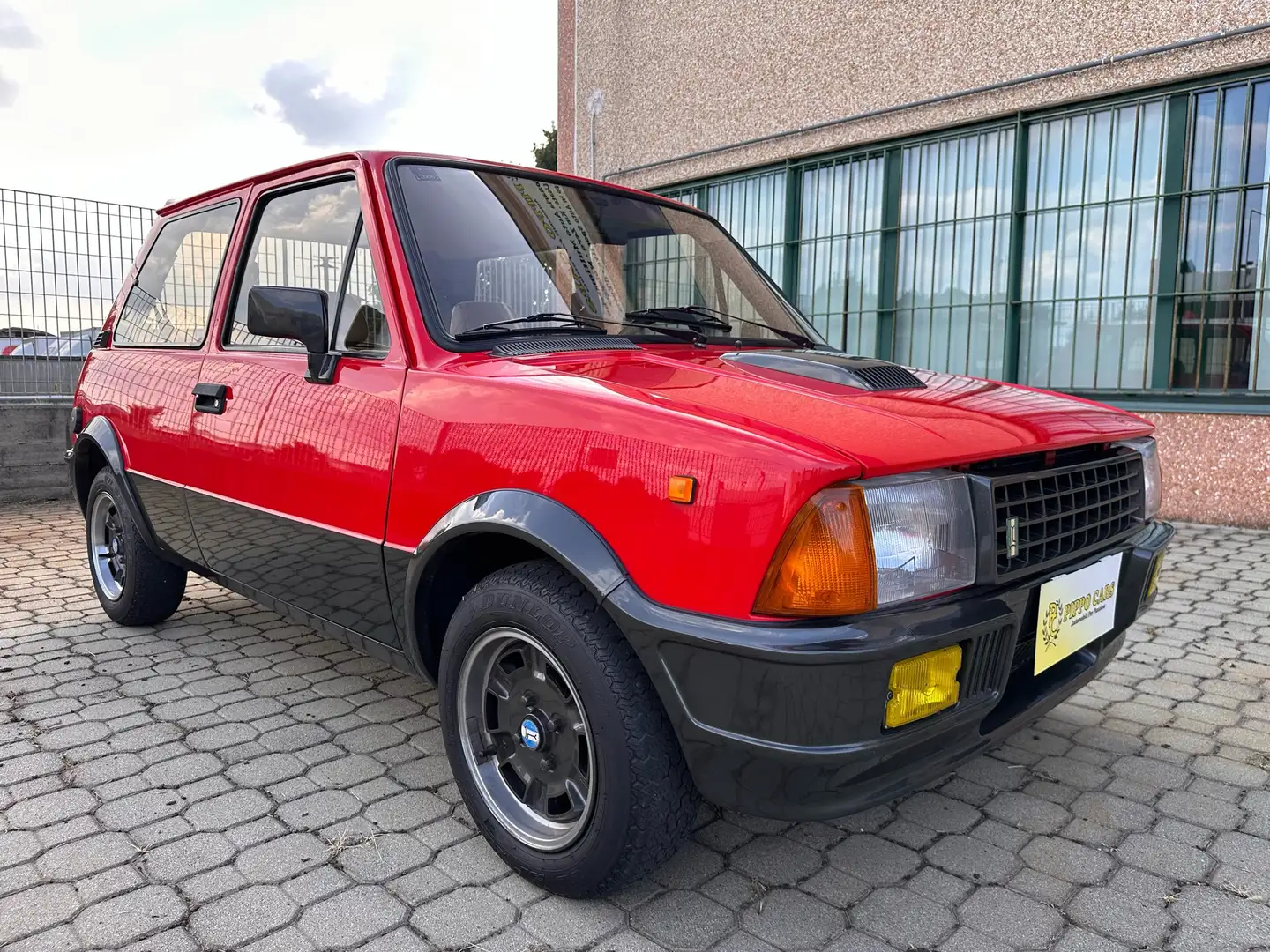 Innocenti Mille MINI DE TOMASO TURBO 1 SERIE TARGHE ORIGINALI RARA Rosso - 2