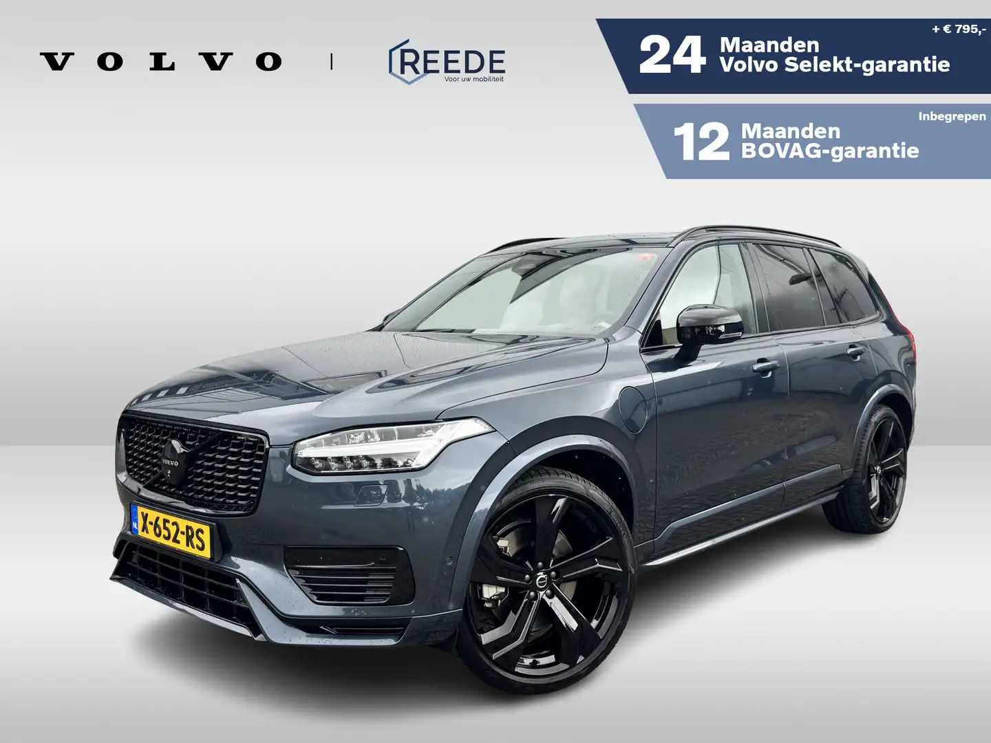 Volvo XC90 2.0 T8 Recharge AWD Ultimate Dark Luchtvering | Bo Blauw - 1
