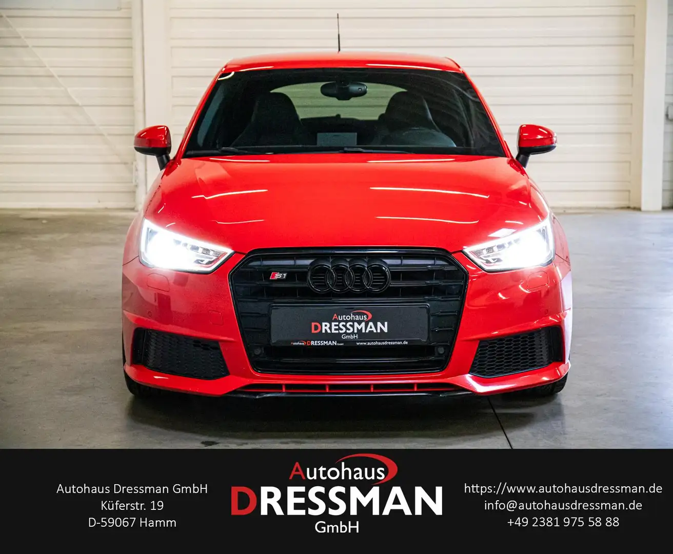 Audi S1 quattro COMPETITION-KIT BI-XENON KEYLESS 18Z Rojo - 2
