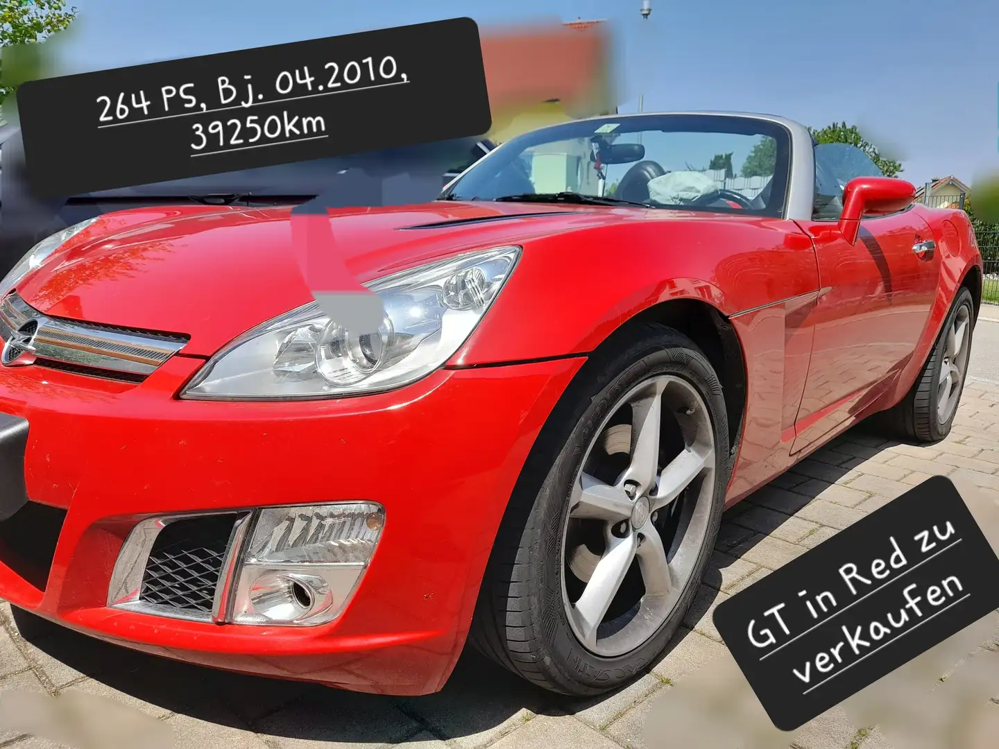 Opel GT GT Rouge - 1