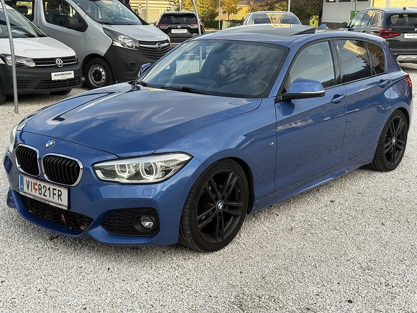 BMW 116 d M Sport Blau - 2