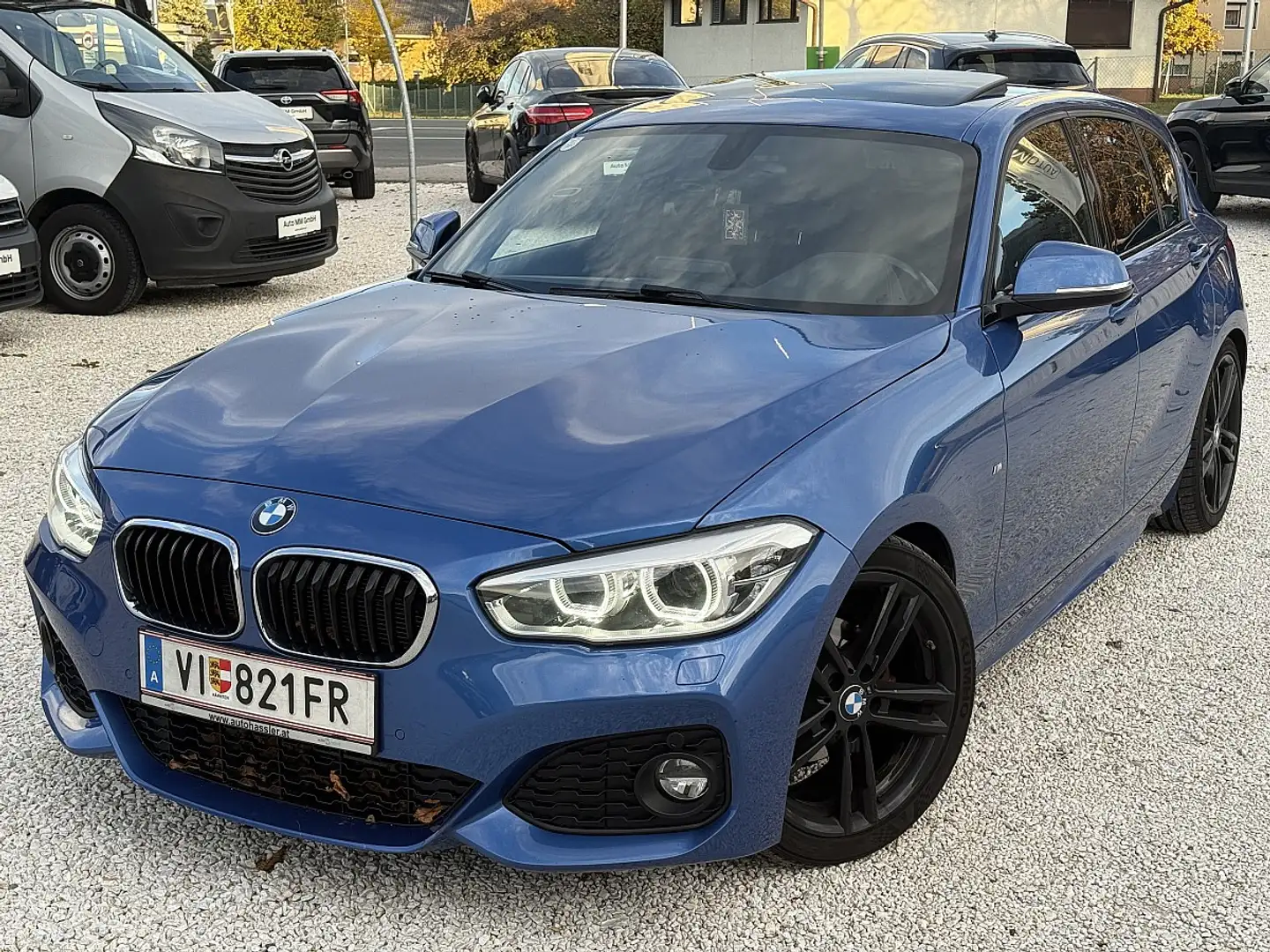 BMW 116 d M Sport Bleu - 1