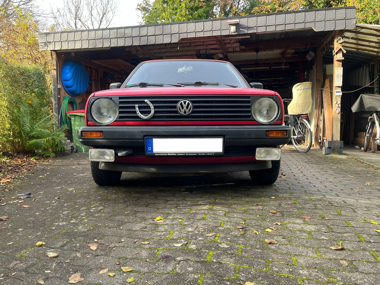 Volkswagen Golf Golf II CL Besichtigung heute! Rot - 2