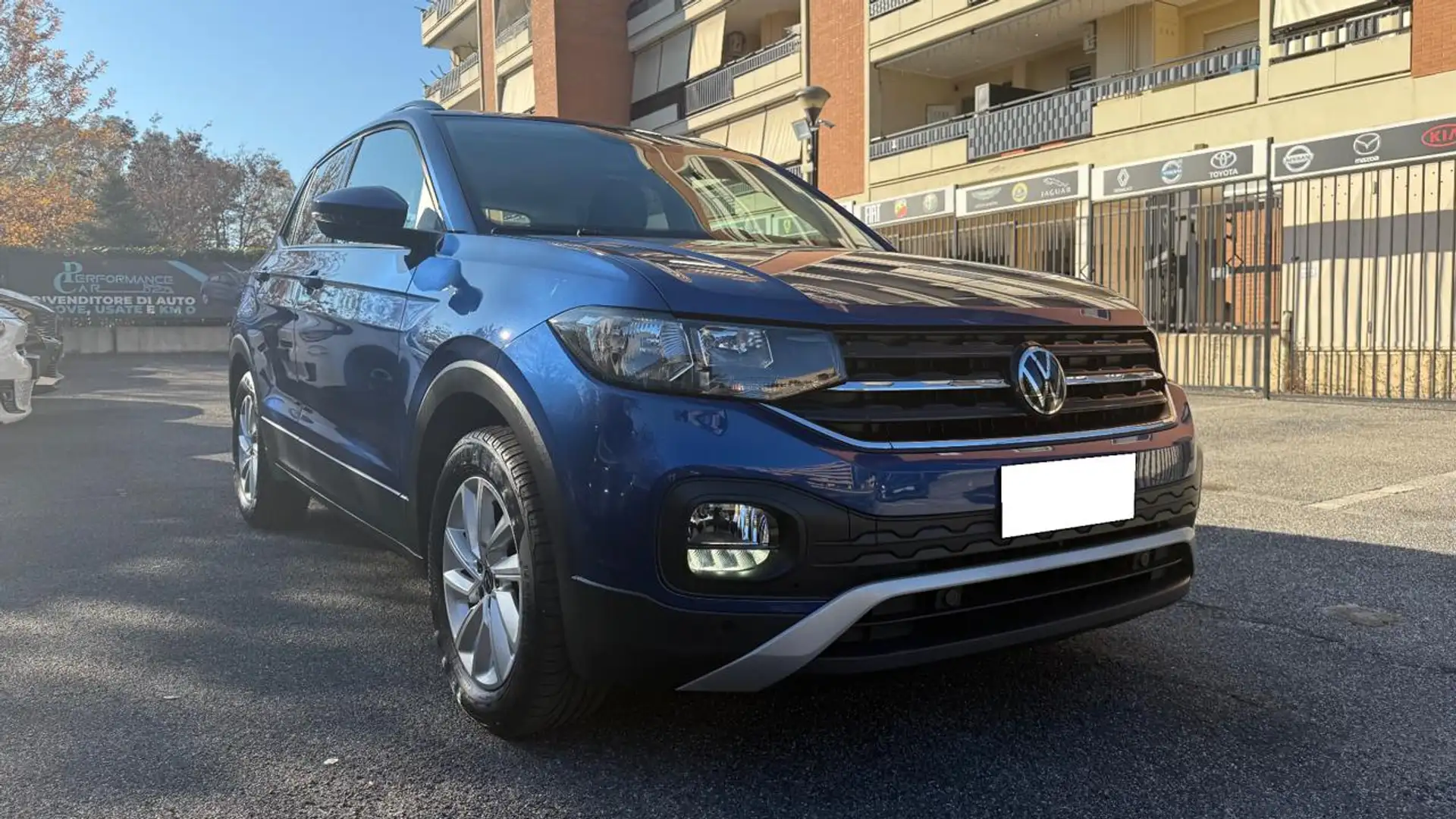 Volkswagen T-Cross 1.0TSI 95CV STYLE*PDC*TEL*NAVI*CARPLAY*C.L.16" Blau - 2