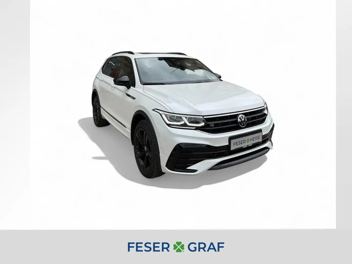 Volkswagen Tiguan Allspace R-Line 2.0 TDI IQ.Light/DSG/Sitzhzg./Kamera Weiß - 1